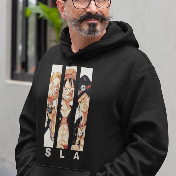 SLA ANIME DESIGN:: UNISEX CUSTOM HOODIE - Picture 3 of 6